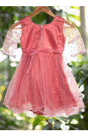 Stone Work Jacket Pattern Fancy Kids Dress (KR1201) Stone Work Jacket Pattern Fancy Kids Dress (KR1201)